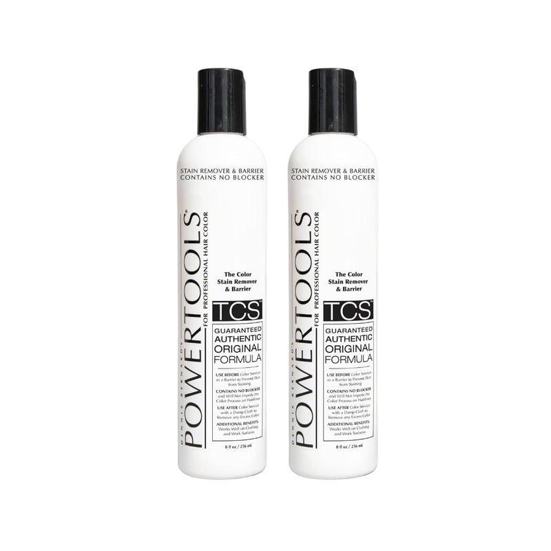 Power Tools TCS, The Original Color Stain Remover 10 oz | Shake Well & Apply Prior To Hair Color As A Barrier | Does Not Interfere With Color Process (2) - Image 1